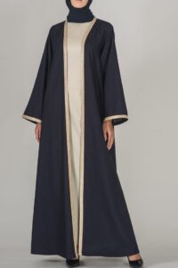 Open Front Abaya : Detailed embroidery on sleeves or chest, perfect for festive or formal events.